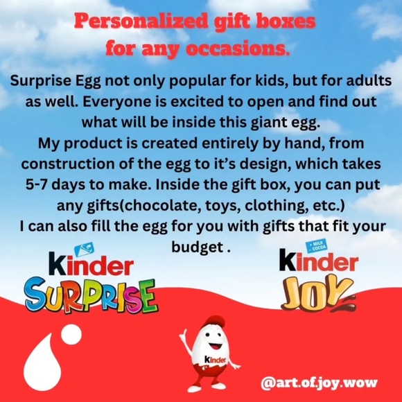 Personized eggs for any occasions - Picture 8 of 8